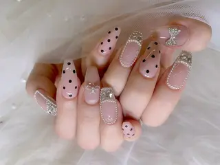 ネイル ETERNA Nail 銀座店【パラジェル/フィルイン/チップ長さだし/マグネット/ニュアンス】所属・ア カリのネイルデザイン