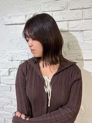 ミディアム ayari🌸西梅田 カットモデル募集中✨のヘアスタイル