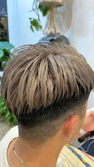 カラー メンズ 岡部 ひな/銀座のヘアスタイル