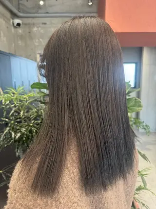 ミディアム 透明感カラー🐾 Riona🎀のヘアスタイル