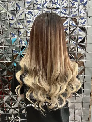 ロング ヘアアレンジ ✂︎ＧＡＬＡＸＹ✂︎ tatsukiのヘアスタイル