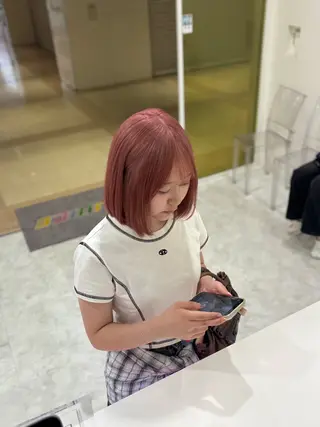 ショート カラー 大人っぽベージュ🤍 当日予約◎ヒロトのヘアスタイル