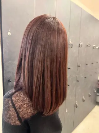 ミディアム Ｖｉｏｔ  銀座 樋口 桃佳のヘアスタイル