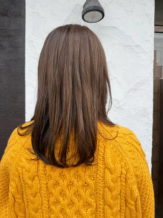 セミロング 艶カラー🕊️ ✴︎Yukari✴︎のヘアスタイル