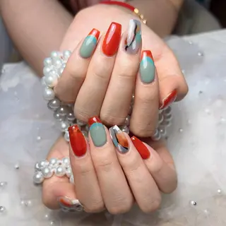 ネイル Maggie Nail🦩のネイルデザイン
