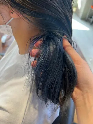 ミディアム hair  bh.maara所属・bh.maara デザイン／ハイトーンのヘアスタイル