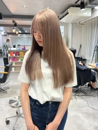 ロング カラー ダブルカラー🩰 CHIHIRO👒のヘアスタイル