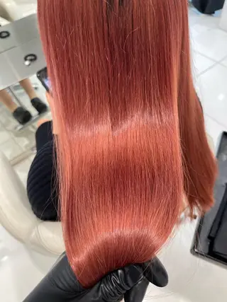 ロング 藤元 美咲のヘアスタイル