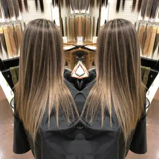 セミロング 得能 雅人のヘアスタイル