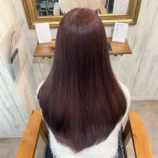 ロング カラー 赤み消し透明感🎀 Honokaのヘアスタイル