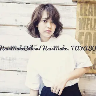ミディアム HairMake Billowのヘアスタイル