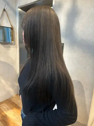 ロング カラー December渋谷所属・無料カットモデル募集 / 涼 乃のヘアスタイル