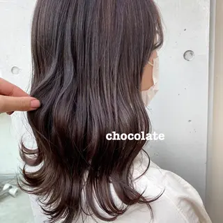 セミロング カラー ハイトーンカラー 🍬Rinka🍬のヘアスタイル