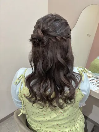 ヘアアレンジ Mila hinaのヘアスタイル