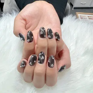 ネイル 🎀nana🫧 ワンホンネイル🎀のネイルデザイン