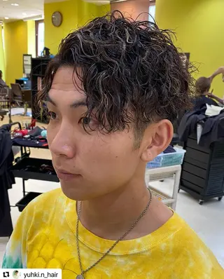 ミディアム カラー メンズ 🩷Eny terrace🩷のヘアスタイル