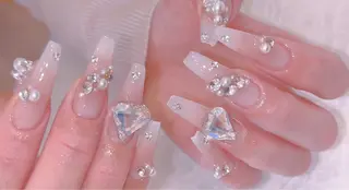 ロング 🖤スカルプ専門店 新宿・MR🖤のネイルデザイン