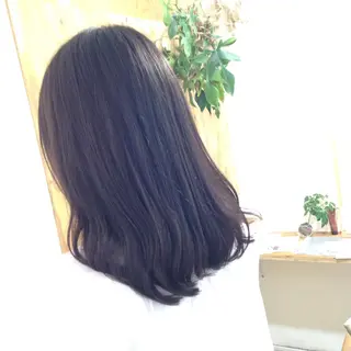 ミディアム カラー 💎髪質改善💎 デザイナーshinのヘアスタイル