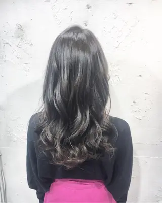 ロング カラー ヘアアレンジ ✨艶髪✨透明感✨ 山内大樹のヘアスタイル