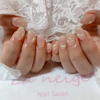 ネイル La neige* yuki 🥯🍑のネイルデザイン