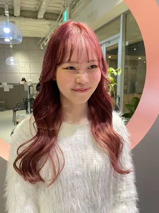 ロング カラー il buddyhair所属・ないとう ゆうかのヘアスタイル