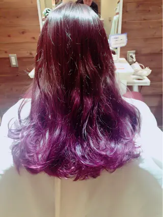 カラー 龍 門のヘアスタイル