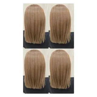 ミディアム カラー 店長✨レイヤー✖️ 髪質改善✖️韓国ヘアのヘアスタイル