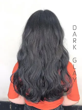 ロング カラー パーマ 美髪矯正 🌈髪質改善 山下のヘアスタイル