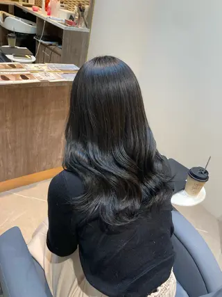 ロング カラー ピンクカラー🎀 米津 美佑のヘアスタイル