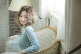 ミディアム 髪質改善縮毛矯正 リピートNo.1米倉のヘアスタイル