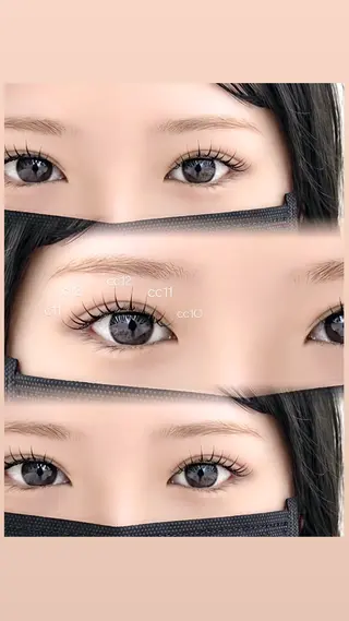 マツエク・マツパ Kano ☁️🤍のマツエク・マツパデザイン