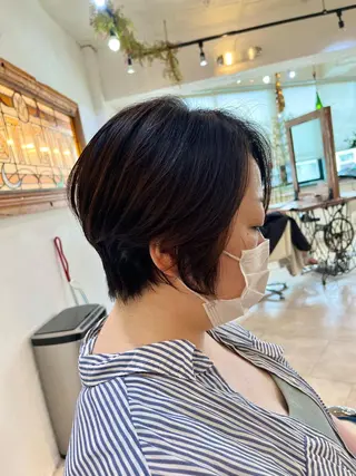 ショート 本場の韓国ヘア 🇰🇷チ・ヨンジュのヘアスタイル