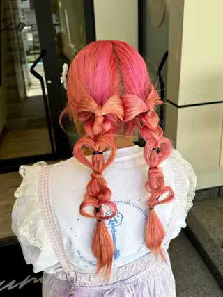 ロング ヘアアレンジ 内沼 恵留菜のヘアスタイル