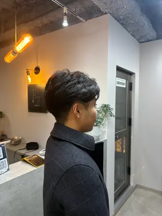 パーマ メンズ Flag hair所属・しゅり Flag hairのヘアスタイル