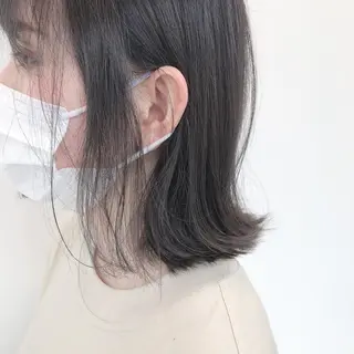ショート カラー レイヤーカット 透明感カラーのヘアスタイル