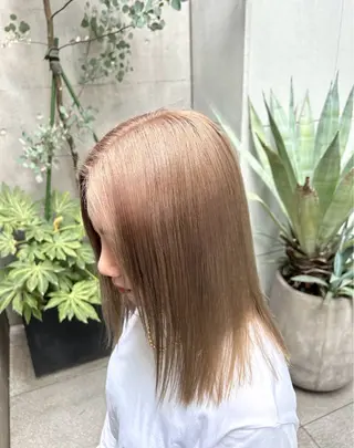 ミディアム 宇都宮 育実のヘアスタイル