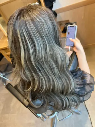 ロング カラー GO TODAY  SHAiRE SALON 名古屋店所属・艶カラー/髪質改善/ 西　大喜(ひろき)のヘアスタイル