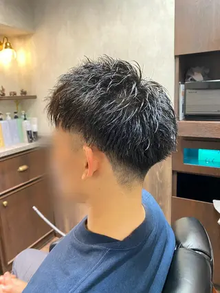 ショート メンズ ラヴィニュースタンダードバーバー浜松町店所属・CHIBA RUKIYAのヘアスタイル