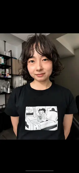 ショート パーマ driP.　by HAVANA所属・パーマ / ボブ /ショート 谷口 陸のヘアスタイル