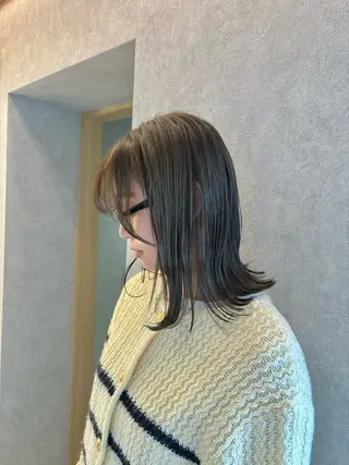 ミディアム little 小濱彰太のヘアスタイル