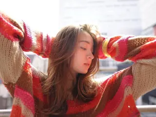 セミロング カラー パーマ ヘアアレンジ newi grande 横浜店のヘアスタイル