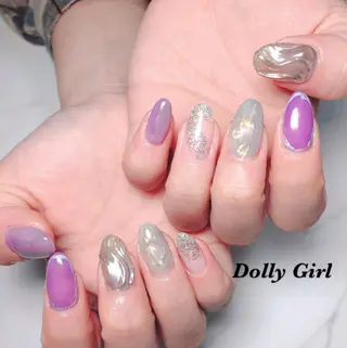 ネイル 個室ネイルサロンDolly  Girl〜ドーリーガール〜所属・DollyGirl KYOKOのネイルデザイン