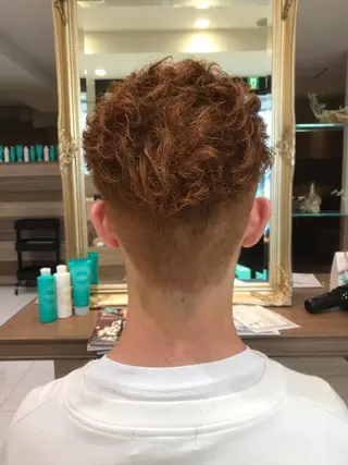 ショート カラー メンズ steed tokyo所属・KOOKI スティードトーキョーのヘアスタイル