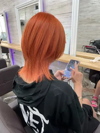 カラー 北沢 隆のヘアスタイル