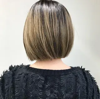 ショート to heart 十三店所属・稲田 結衣夏のヘアスタイル