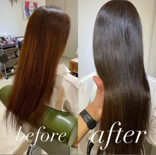 ロング カラー eins.hair所属・過去一の柔髪ヘア 🌿einshairのヘアスタイル