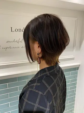 ショート 髪質改善レイヤー/ ボブたんの翔太のヘアスタイル