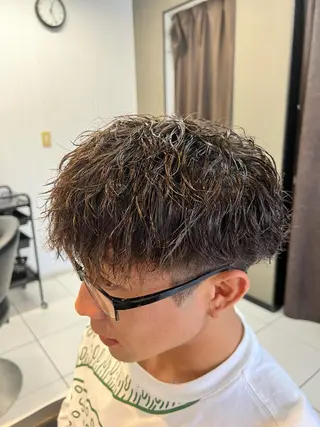 パーマ メンズ パーマ特化美容師 茂木広幸のヘアスタイル