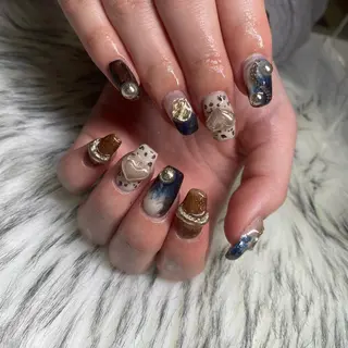 ネイル la vie  Luire所属・la vie Luire ｱｽｶのネイルデザイン