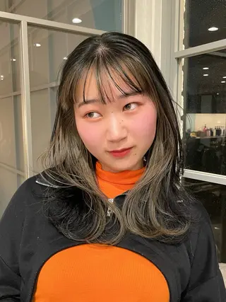 ロング カラー Then所属・mana/ハイトーン /ヘアアレンジ🎀のヘアスタイル